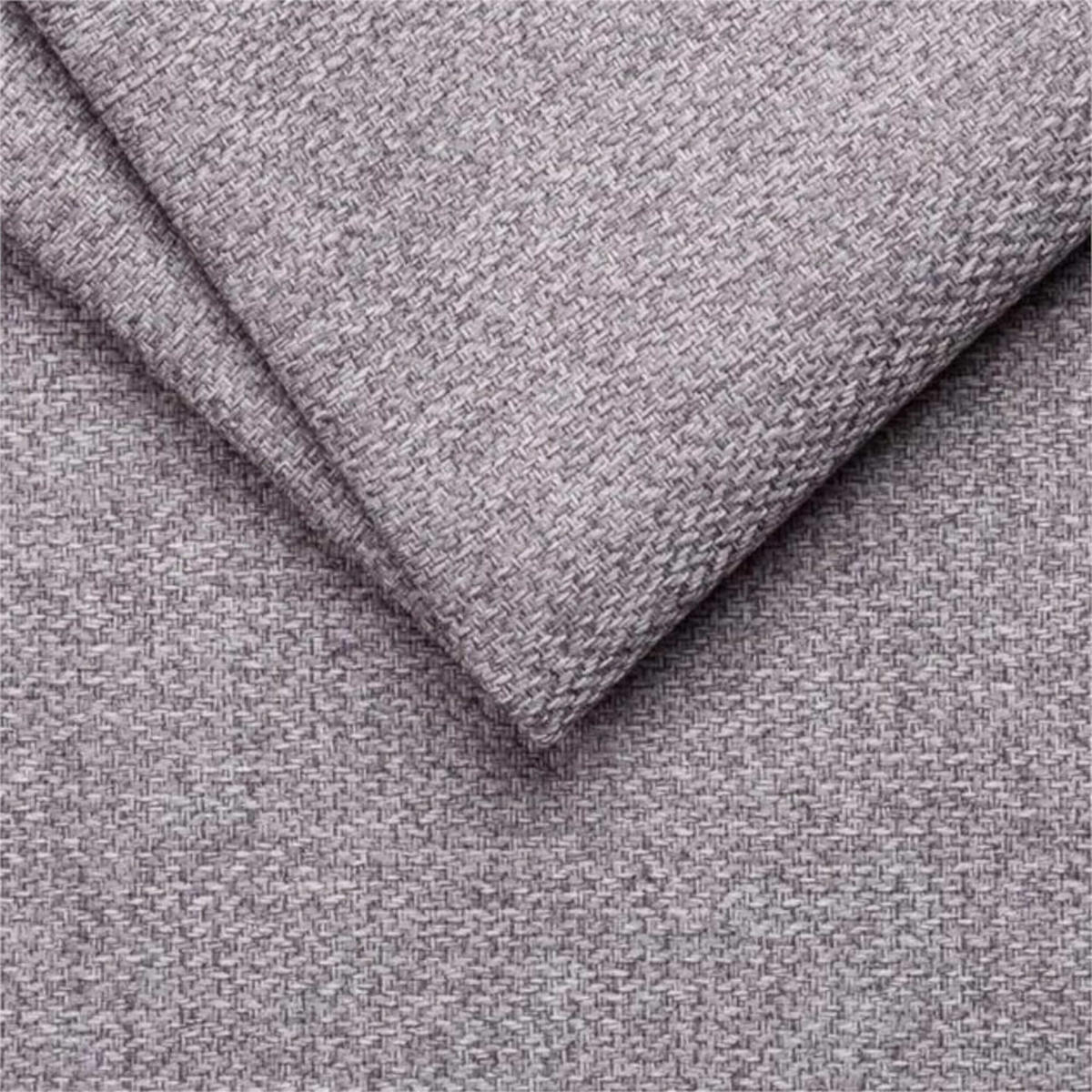 ECKSOFA mit Schlaffunktion Luka L Twist 19 - Hellgrau - Links - Silberfarben/Hellgrau, Holzwerkstoff (260/168cm) - Möblo