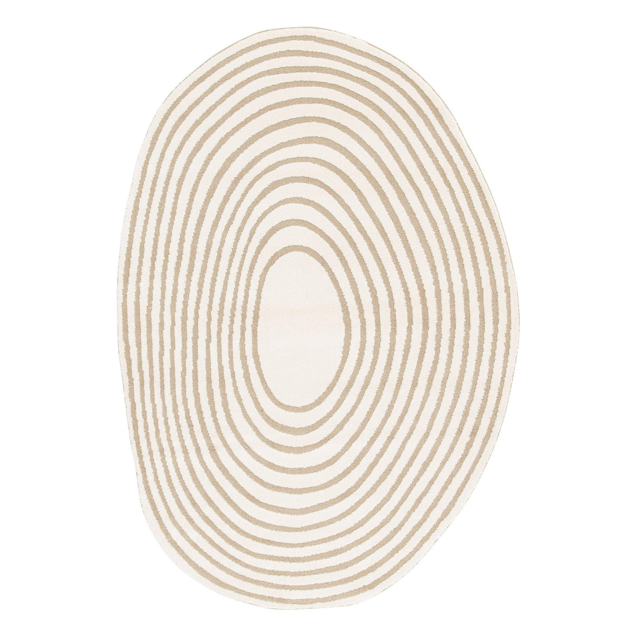 TEPPICH sehr weich mit Relief-Effekt beige - Beige, Textil (200/290cm) - AFK Living