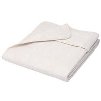 HANDTUCH Marbella 200/70cm Weiß - Weiß, Naturmaterialien/Textil (70/200cm) - Beautissu 