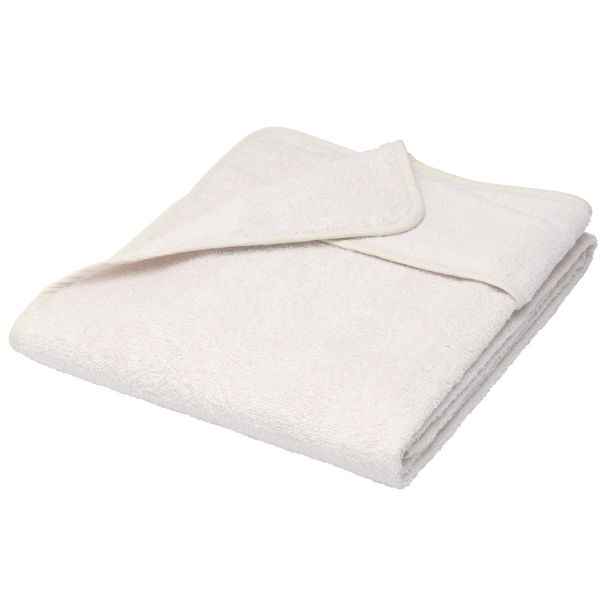 HANDTUCH Marbella 200/70cm Weiß - Weiß, Naturmaterialien/Textil (70/200cm) - Beautissu 