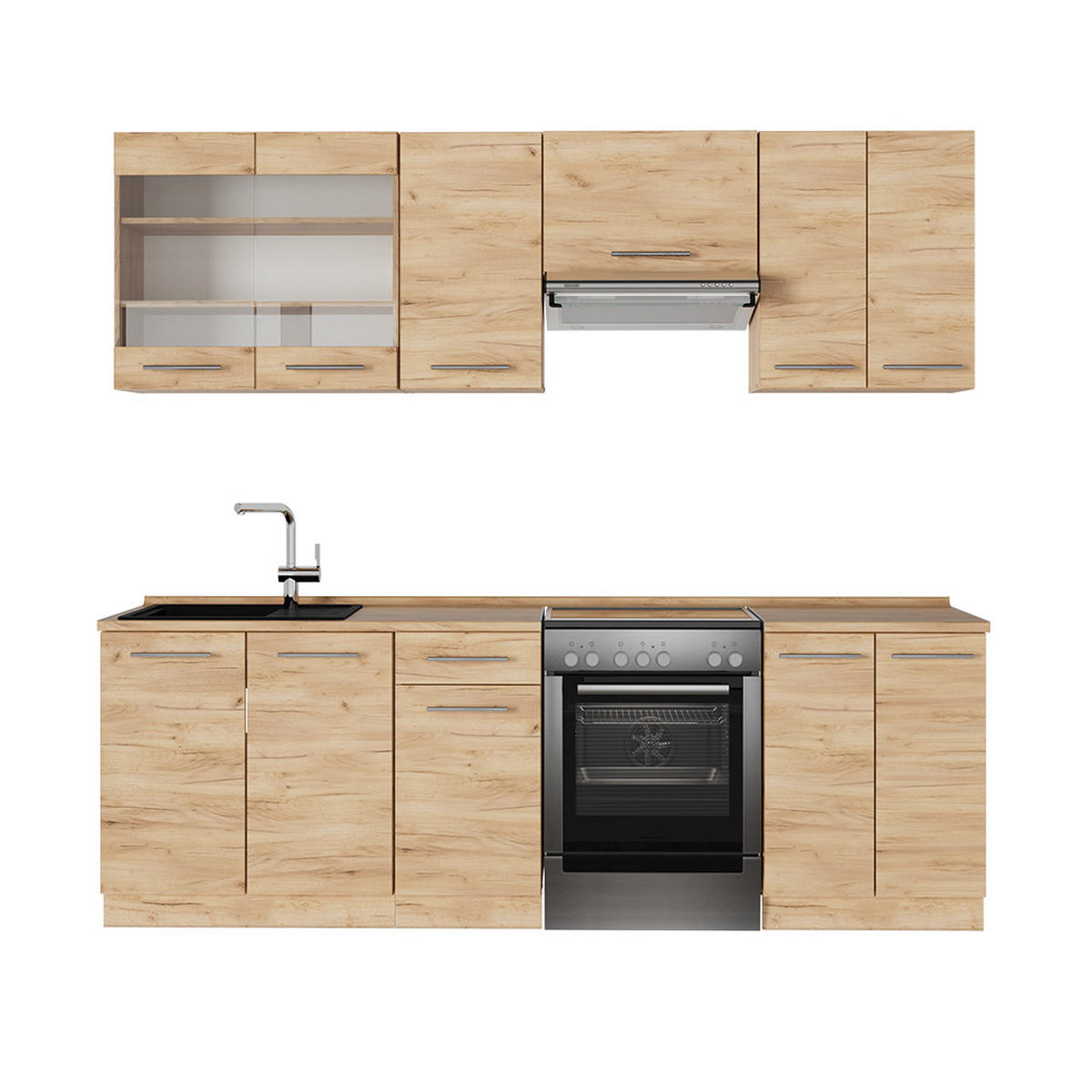 Honigeiche, Holzwerkstoff (240/81.6/60cm) - Vicco