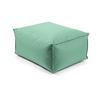 OUTDOOR POUF Der Ruhestifter - Mintgrün, Textil (60/25/45cm) - Mokebo