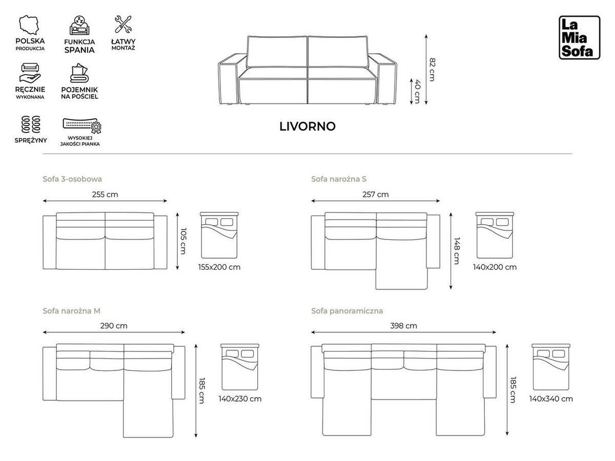 ECKSOFA mit Schlaffunktion Strukturstoff Stoff Orange - Terracotta/Schwarz, Kunststoff/Textil (257/148cm) - Makamii