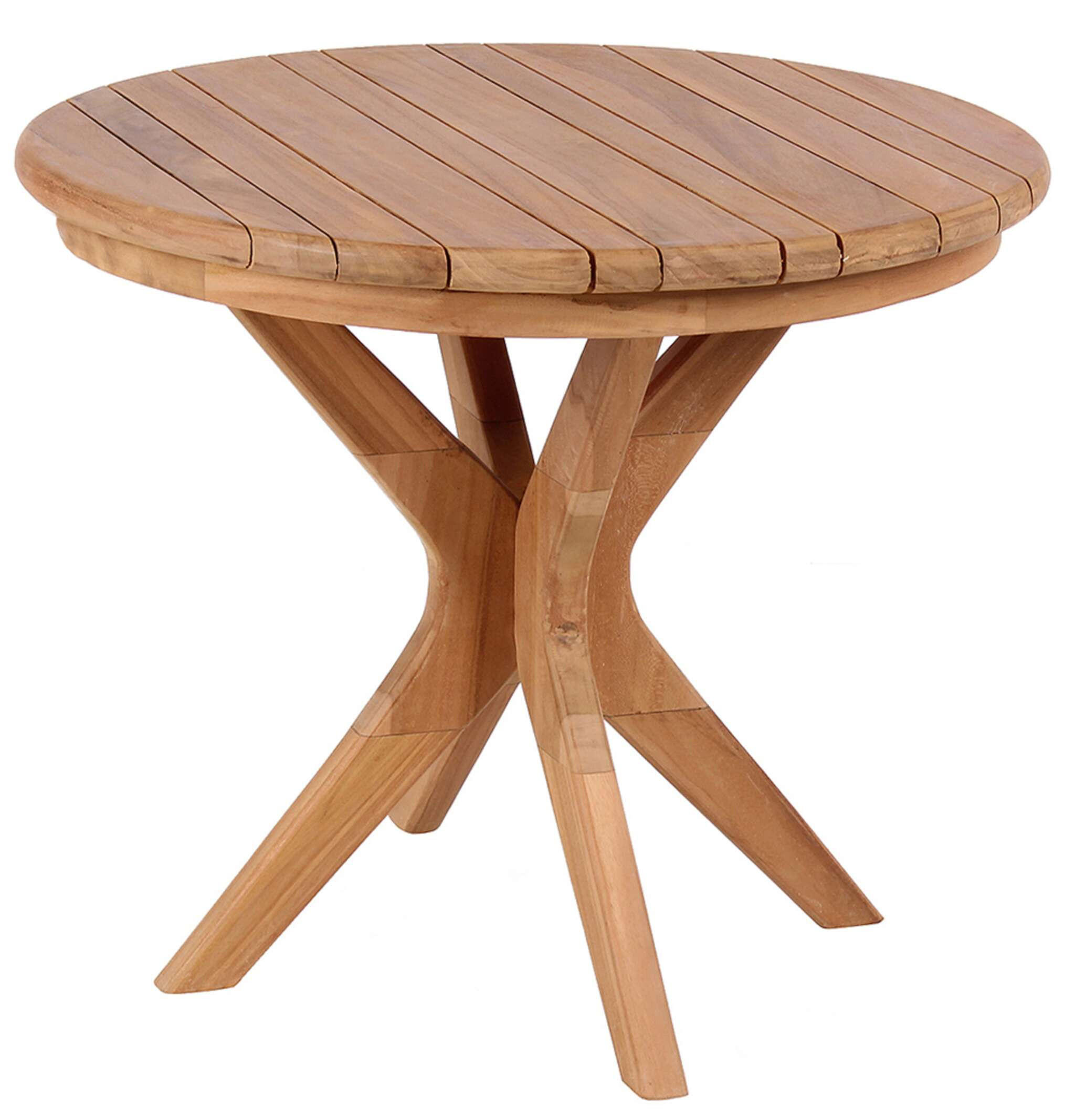 BEISTELLTISCH Burton - Naturfarben, Holz (60/60/50cm) - Mr. Deko