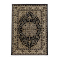 TEPPICH Kurzflor GEISLER in Schwarz, orientalisch, aus Polypropylen, 200 x 290 cm - Beige, Textil (200/290cm) - KADIMA DESIGN