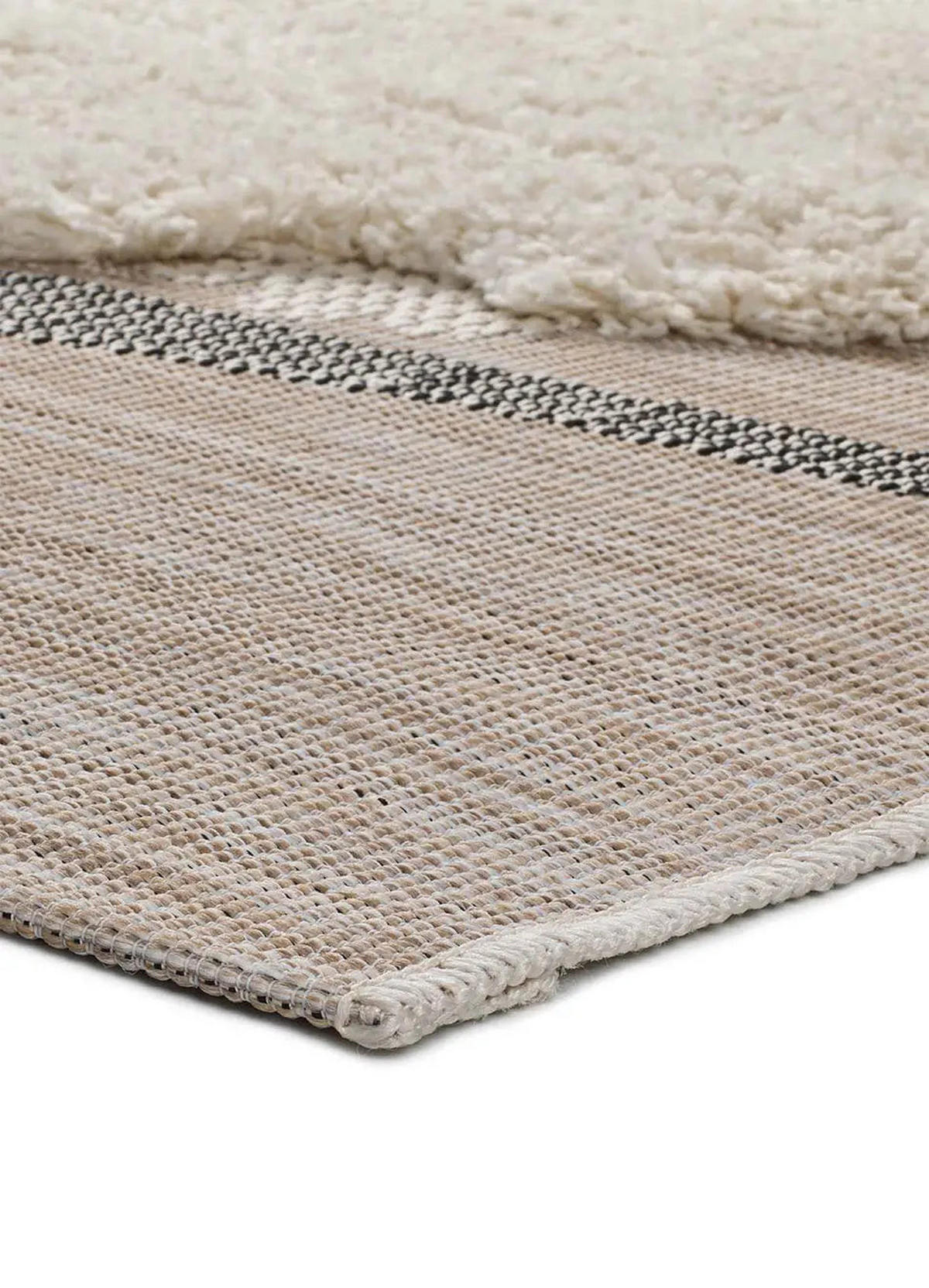 KINDERTEPPICH Beige Chinky 115/170 cm - Beige, Naturmaterialien/Textil (115/170cm) - Atticgo