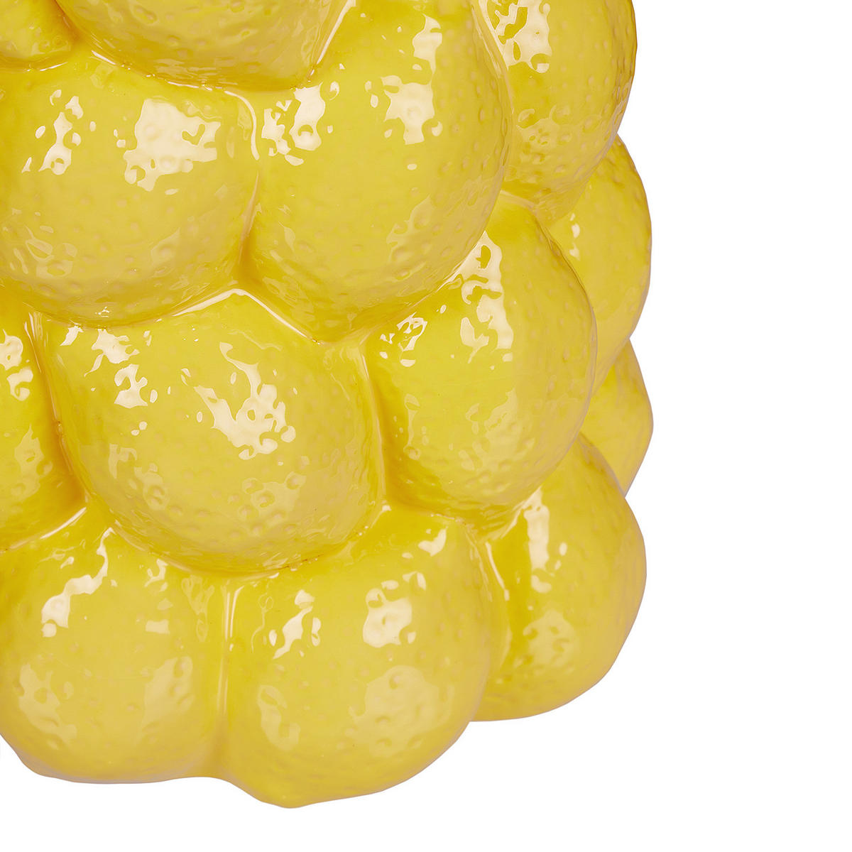 VASE Lemon - Gelb, Stein (31cm) - Butlers