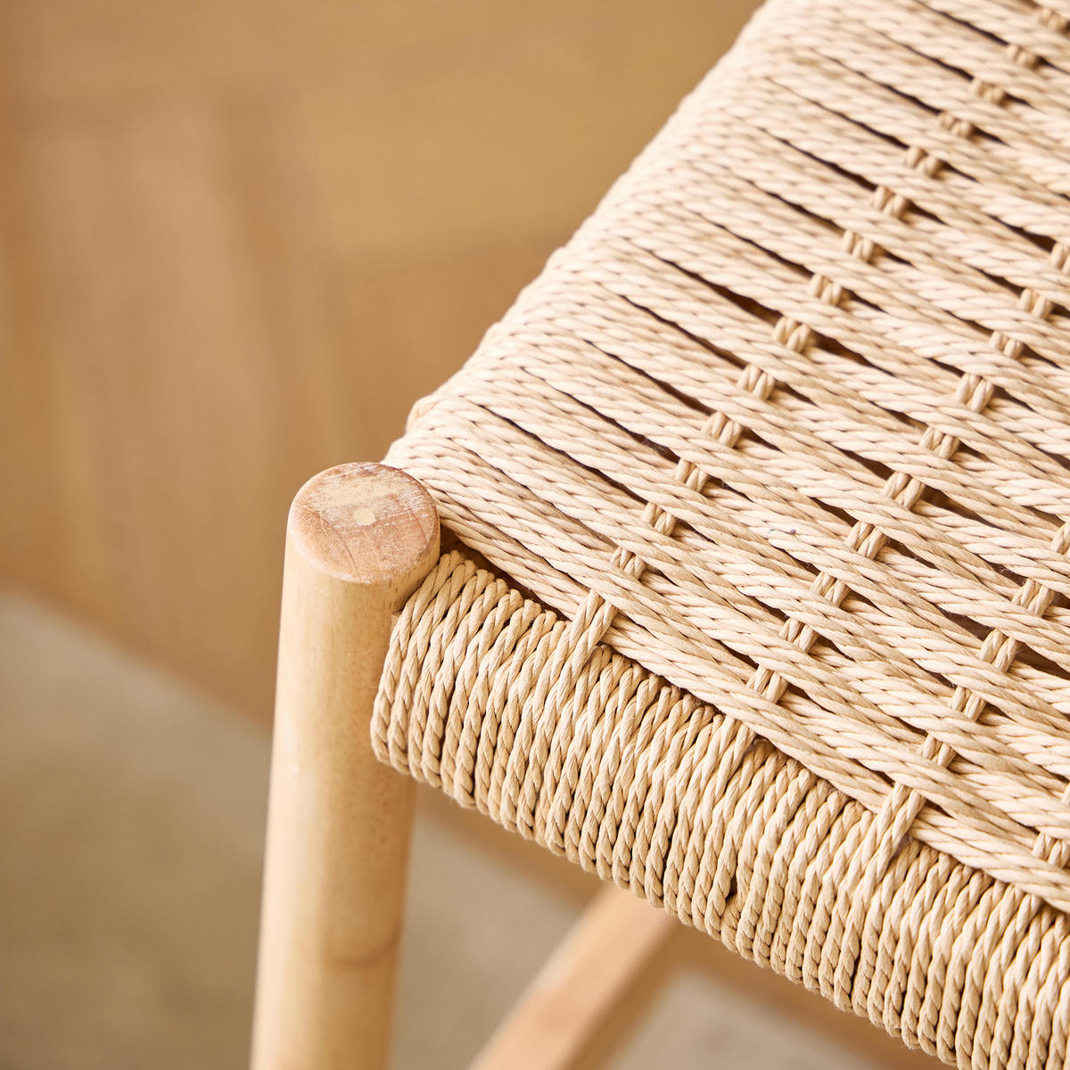 BARHOCKER 2er-Set Stoff Braun - Braun, Textil (45/66/43.5cm) - Nordlys