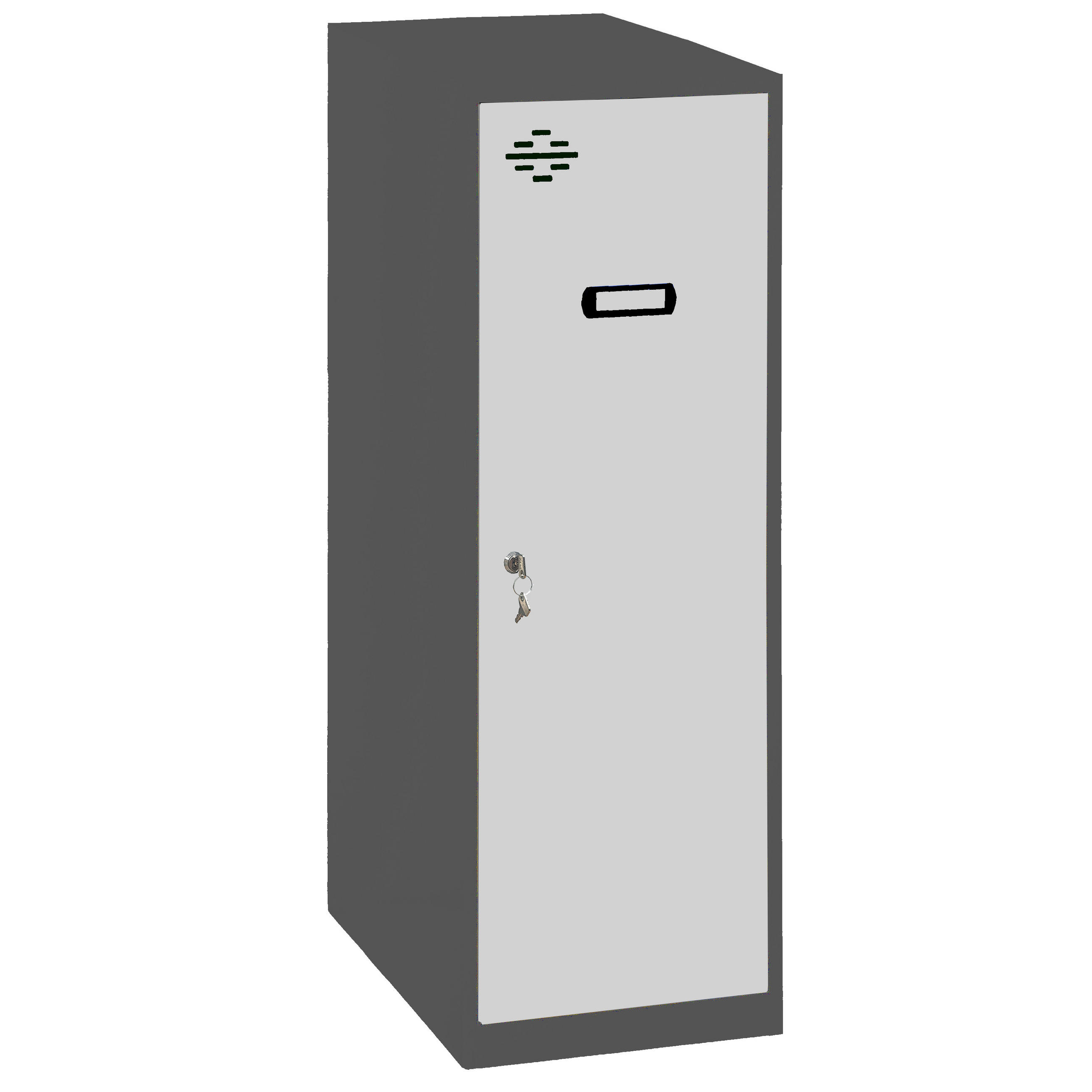 Proregal Schliessfachwürfel Grau 40x91.5x50 cm