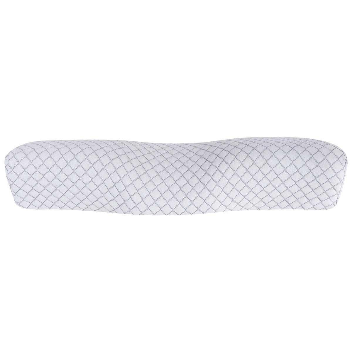 KOPFKISSEN Weiß 30/50 cm Elgon - Weiß, Textil (50/30cm) - Beliani