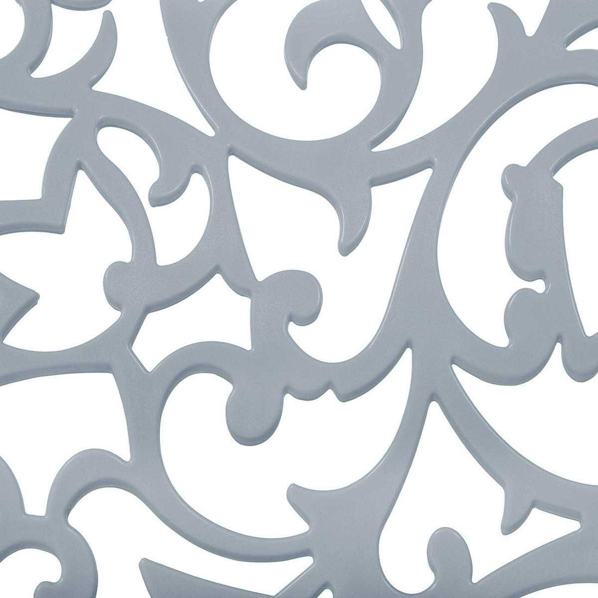 STUHL 4er-Set Kunststoff Grau Mumford - Grau, Kunststoff/Metall (62/80/43cm) - Beliani