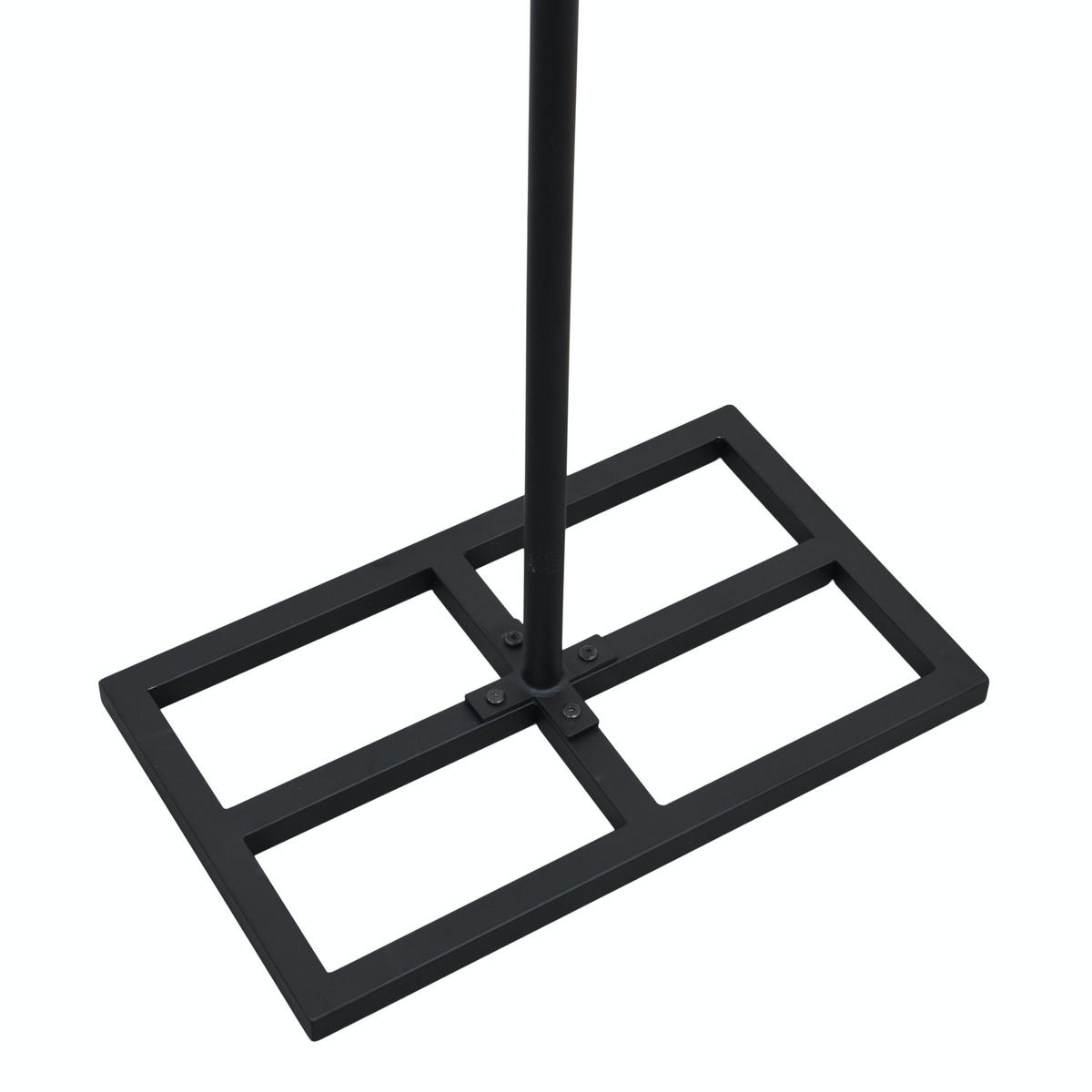 KLEIDERSTÄNDER Fabri3 Schwarz - Schwarz, Metall (30/165/50cm) - LOFT42