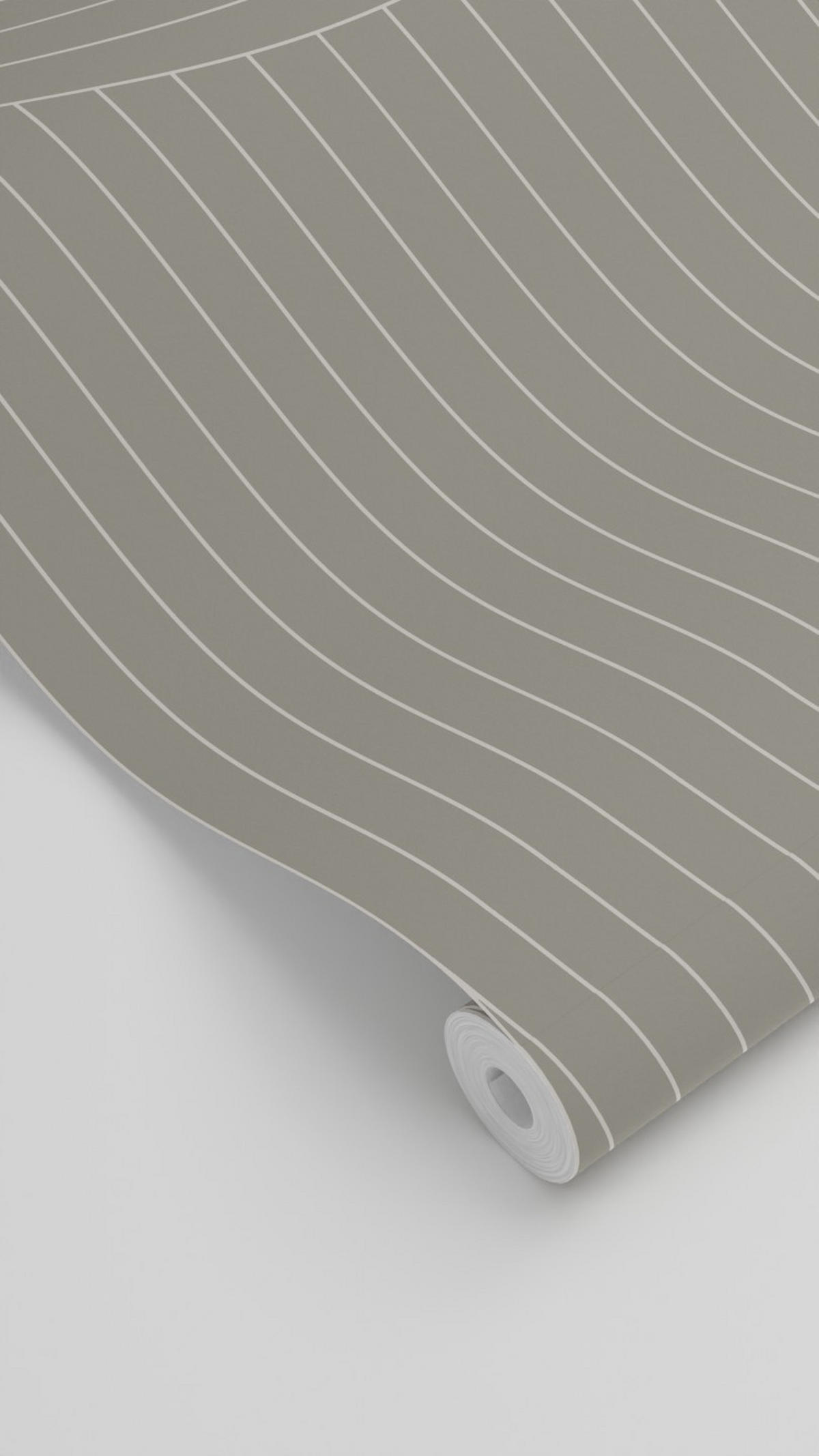 TAPETE grafische Linien 50 x 900 cm - Grau, Papier (50/900cm) - ESTAhome