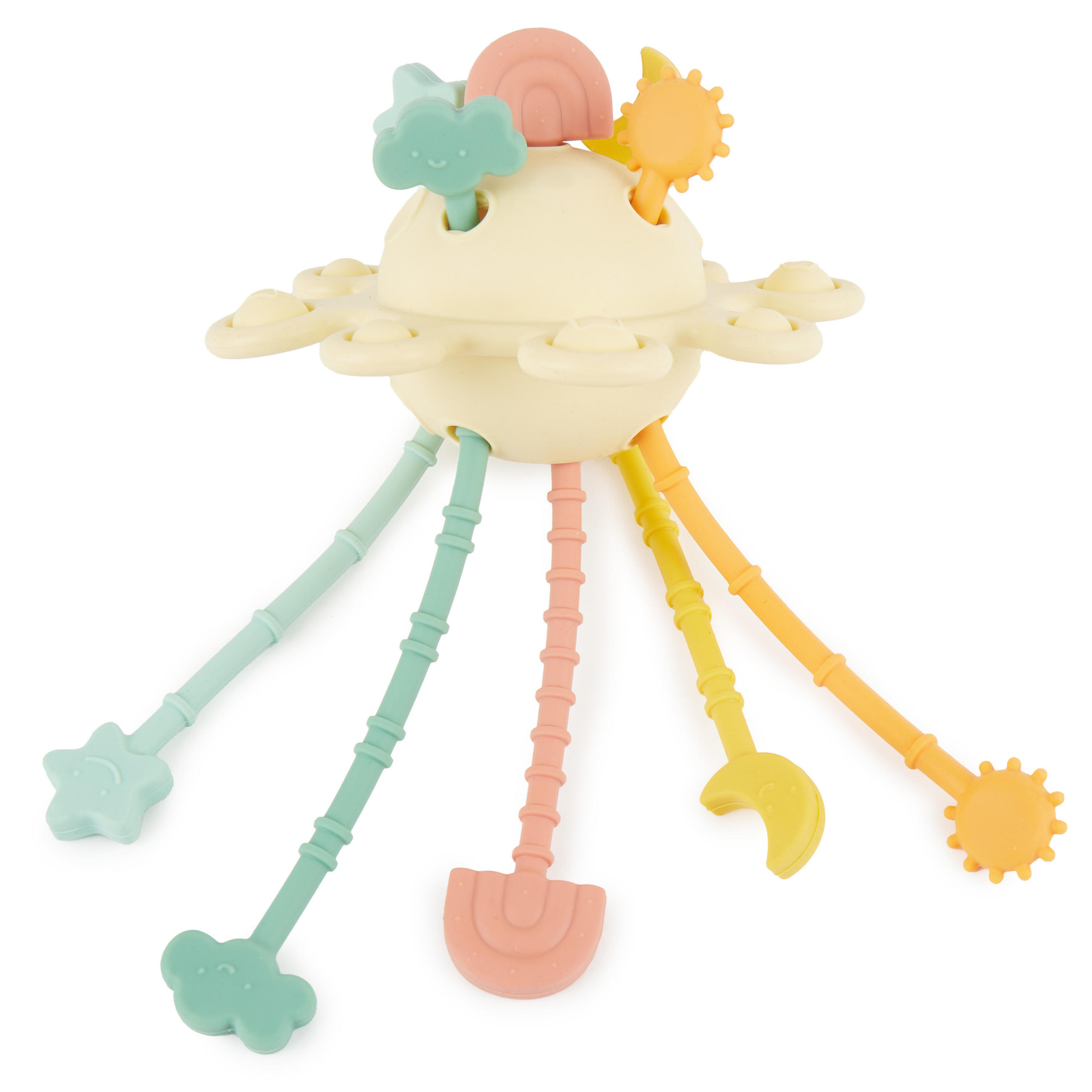 Bieco Spielwaren Montessori-Activity-Planet Mehrfarbig 13.5x13.5 cm