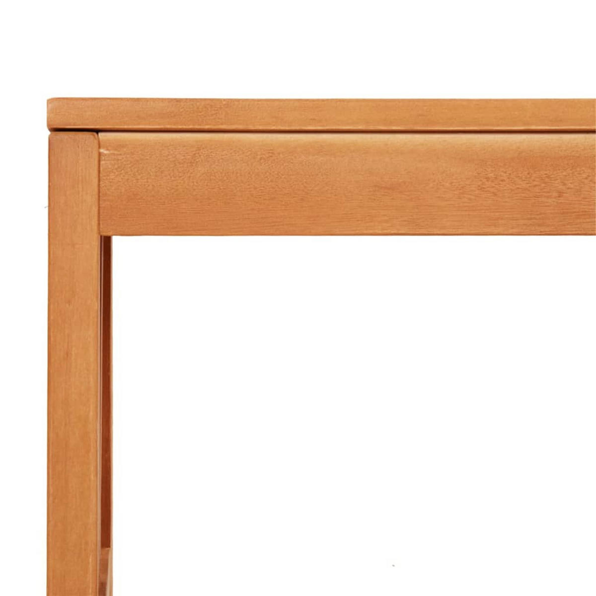 GARTENBANK 80 Cm Massivholz Eukalyptus - Braun, Holz (80/45/35cm) - vidaXL