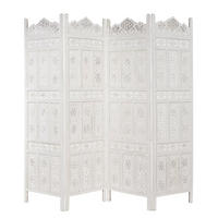PARAVENT Estella - Weiß, Holz (180/176/2.5cm) - BUTLERS