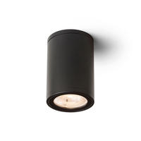 AUSSENLEUCHTE KORNELIA 5 Schwarz 3 W IP65 - Schwarz, Metall (55/55/85cm) - Rendl