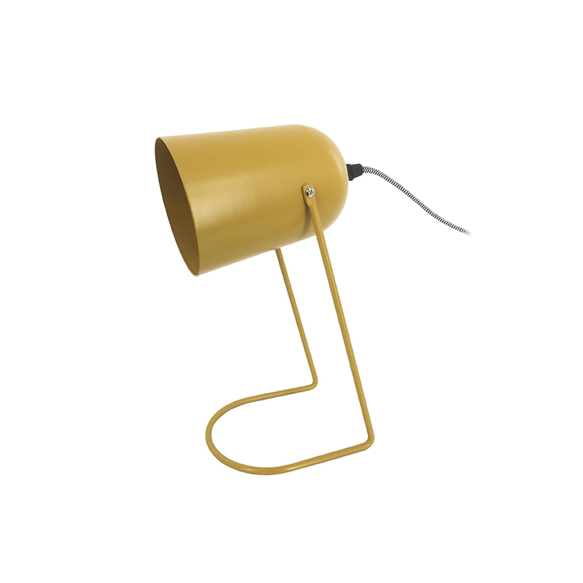TISCHLAMPE Gelb 18/18/30 cm - Gelb, Metall (18/18/30cm) - Leitmotiv