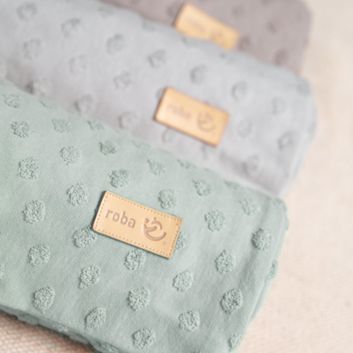 BABYBETTWÄSCHE Lil Planet 100x135 cm frosty green - Grün, Textil (100/135cm) - Roba