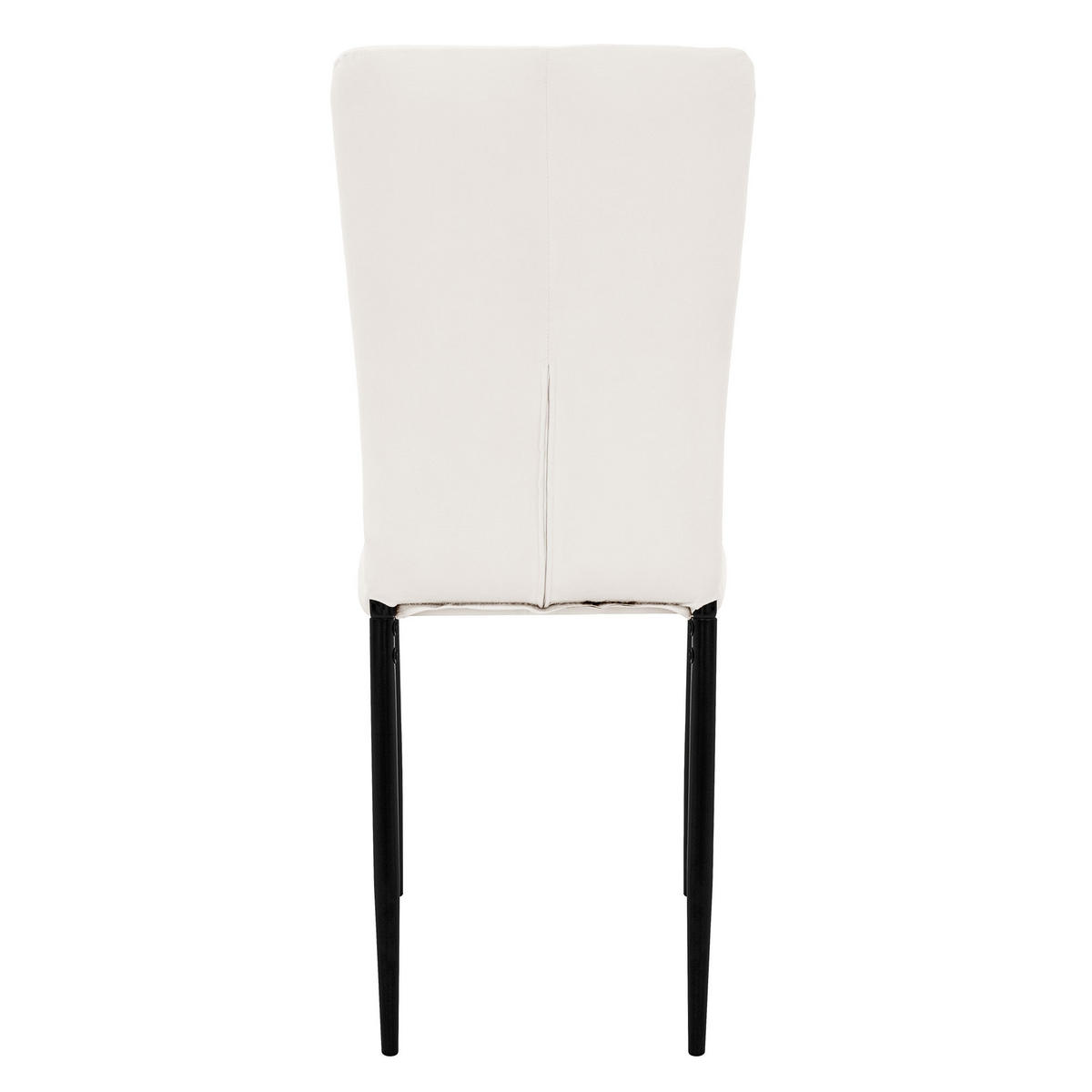 ESSZIMMERSTUHL weiß 4er Set - Weiß, Metall (42/97/42cm) - ML-DESIGN