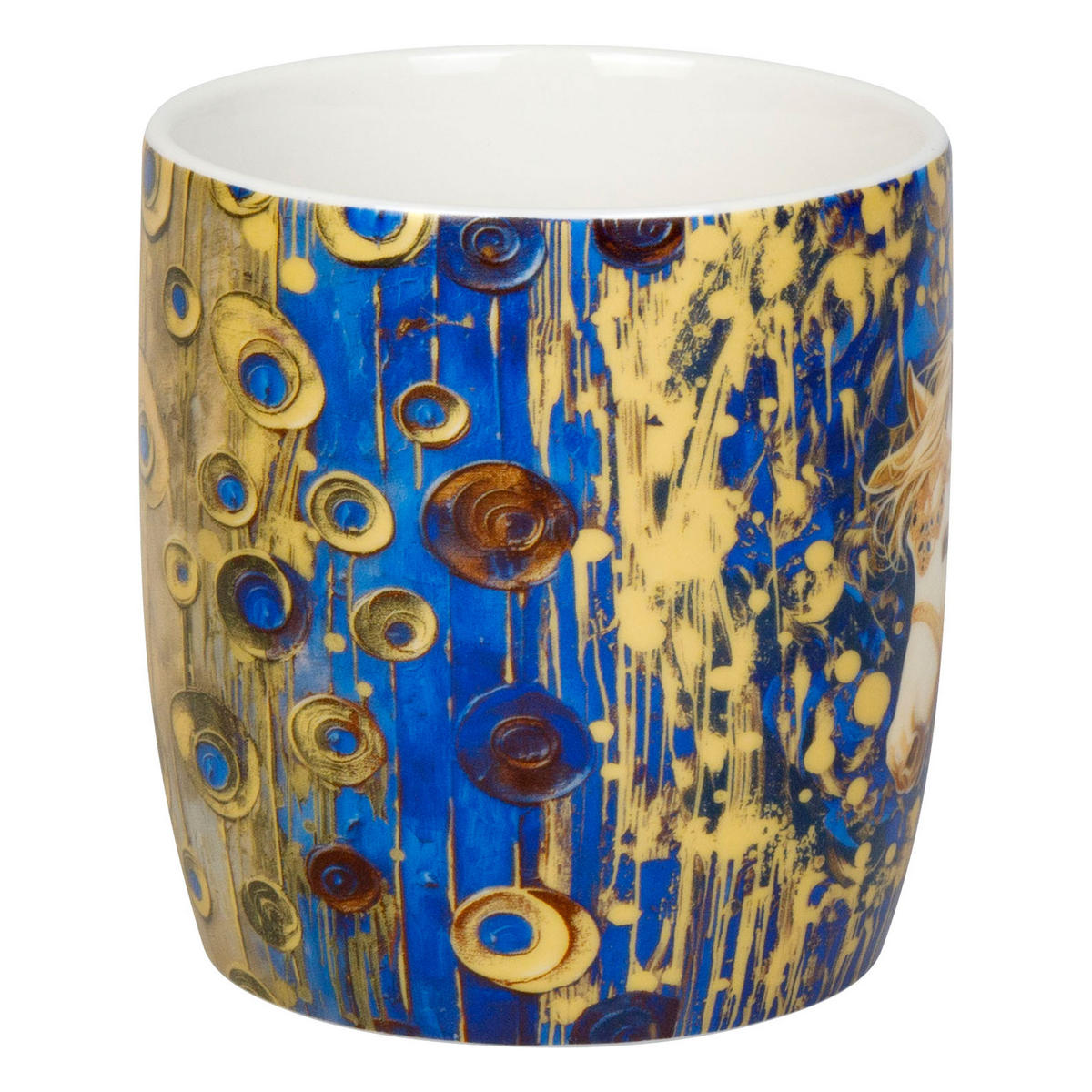 KAFFEEBECHER Arty Animals - Klimts Horse - Naturfarben, Keramik (0.4L) - Könitz