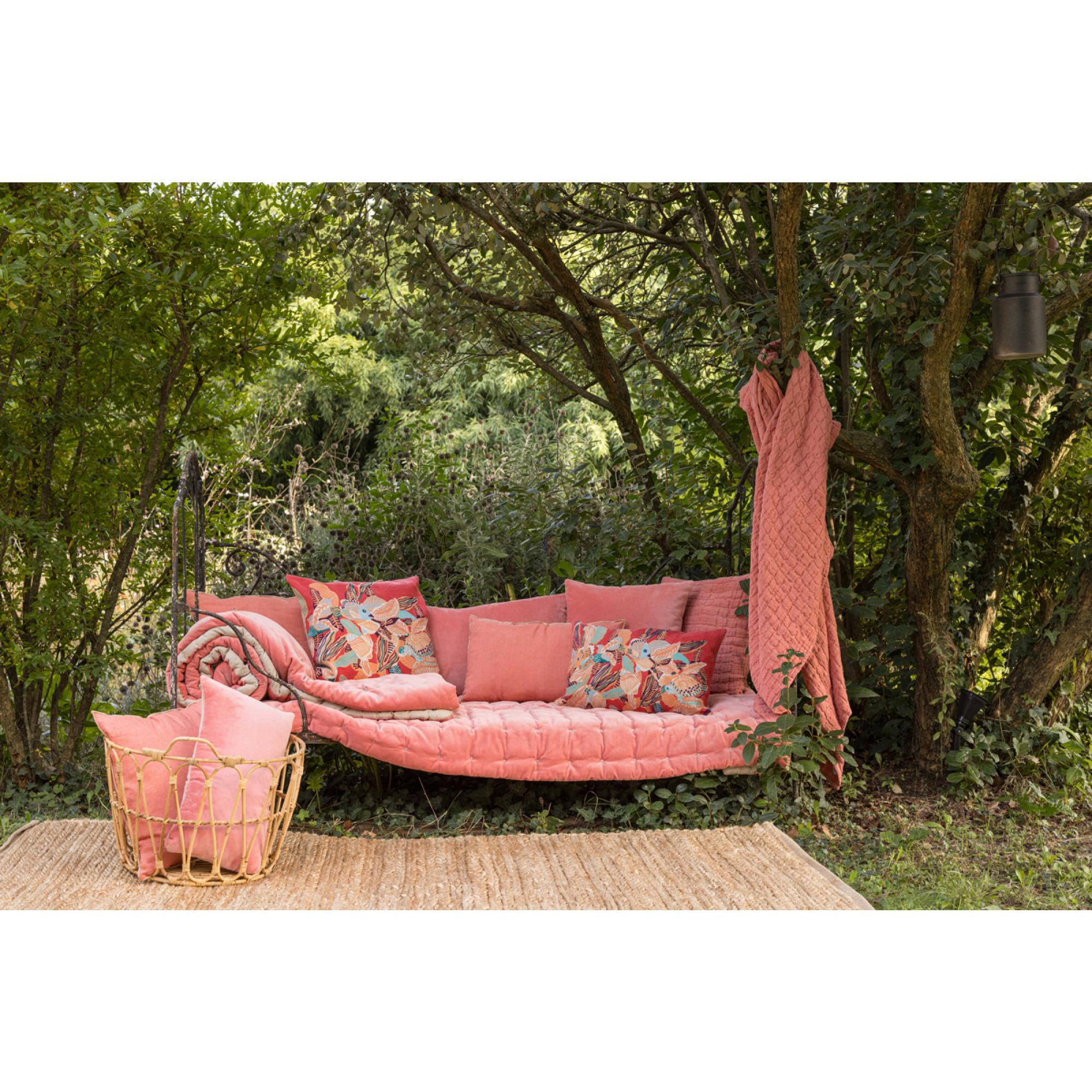 KISSEN Zeff Celeste pfirsich 30 x 50 cm - Koralle, Textil (30/50cm) - Vivaraise