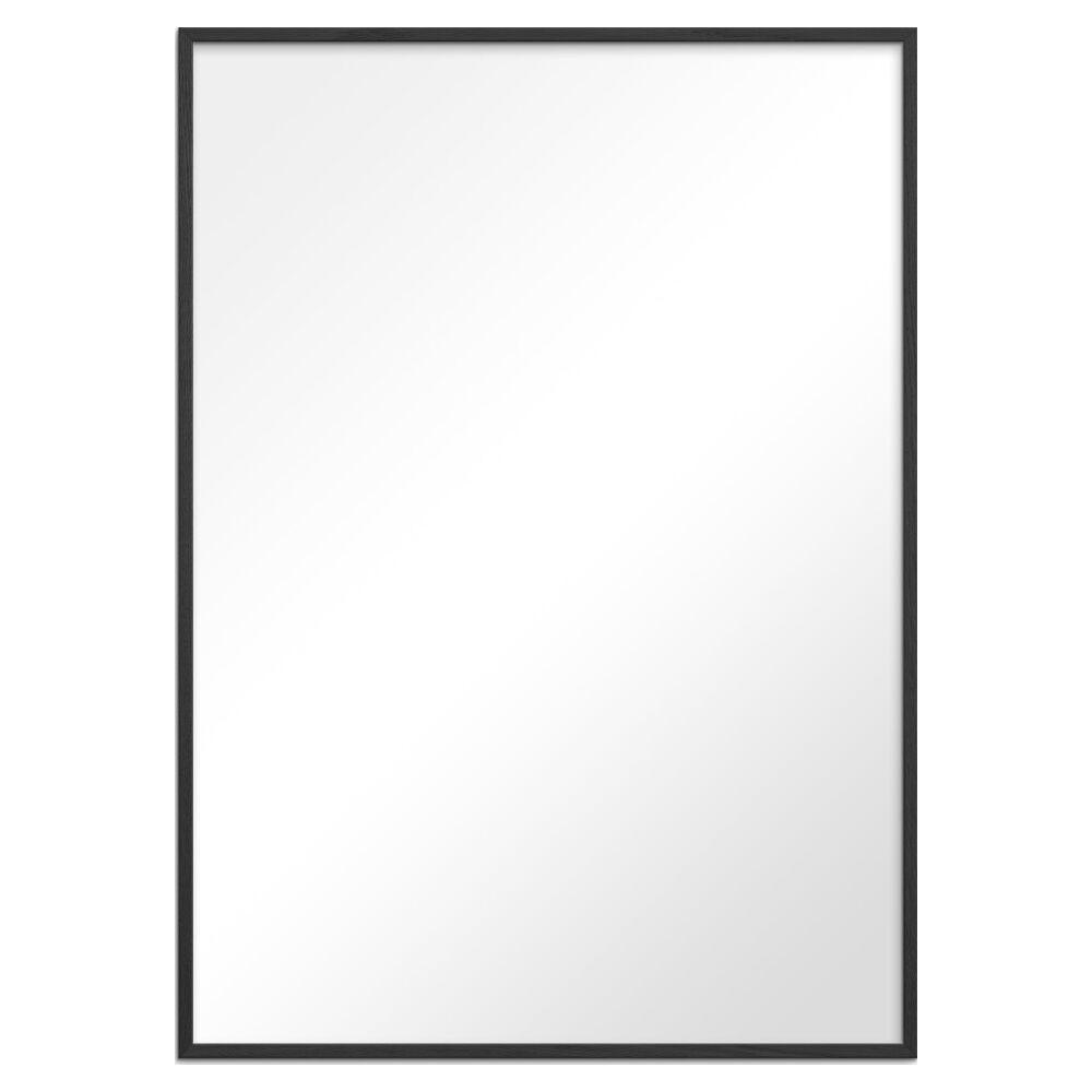 SPIEGEL - Schwarzes Holz - Schwarz, Holz/Papier (15/21/2cm) - Poster&Frame