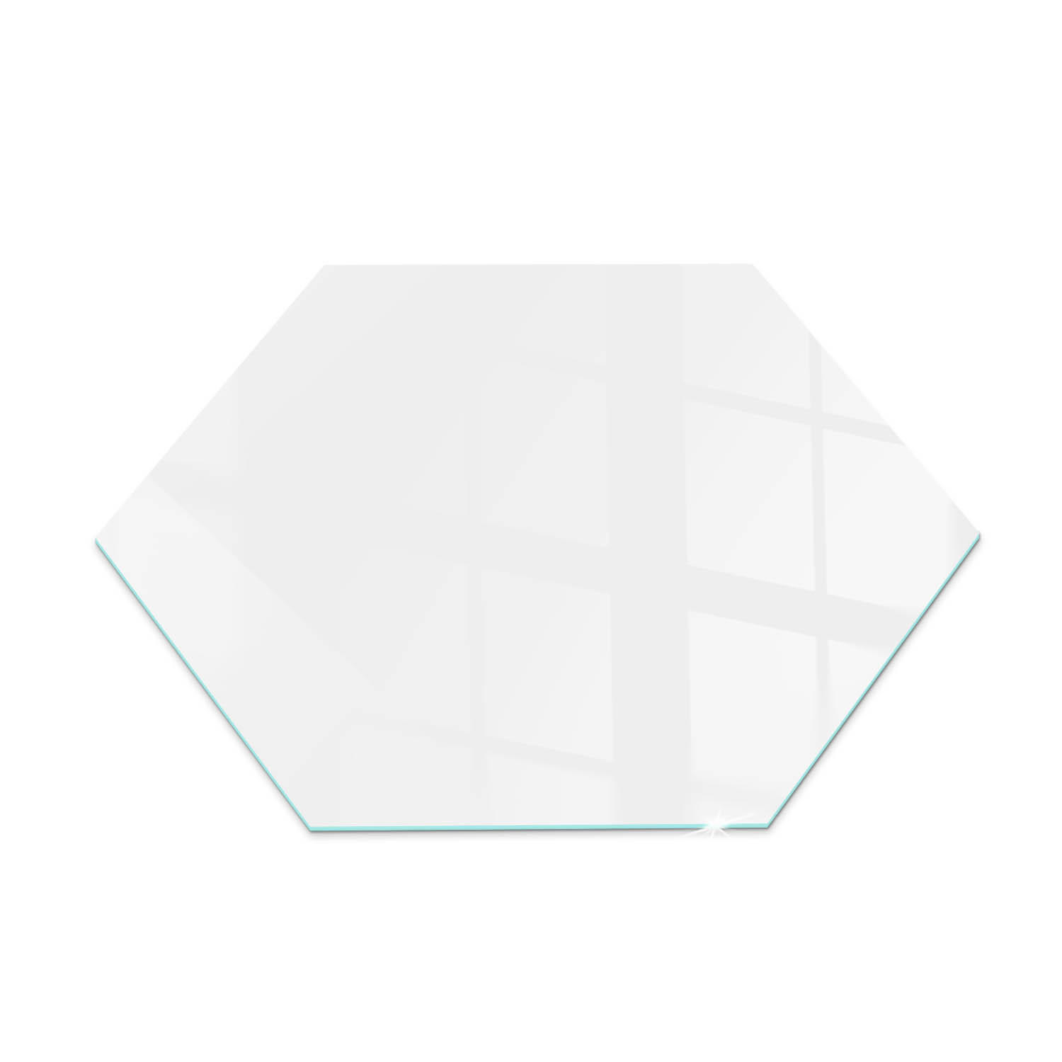 GLASPLATTE für Kamin h40 cm Grau - Grau, Glas (40/40/0.4cm) - ArtPrintCave