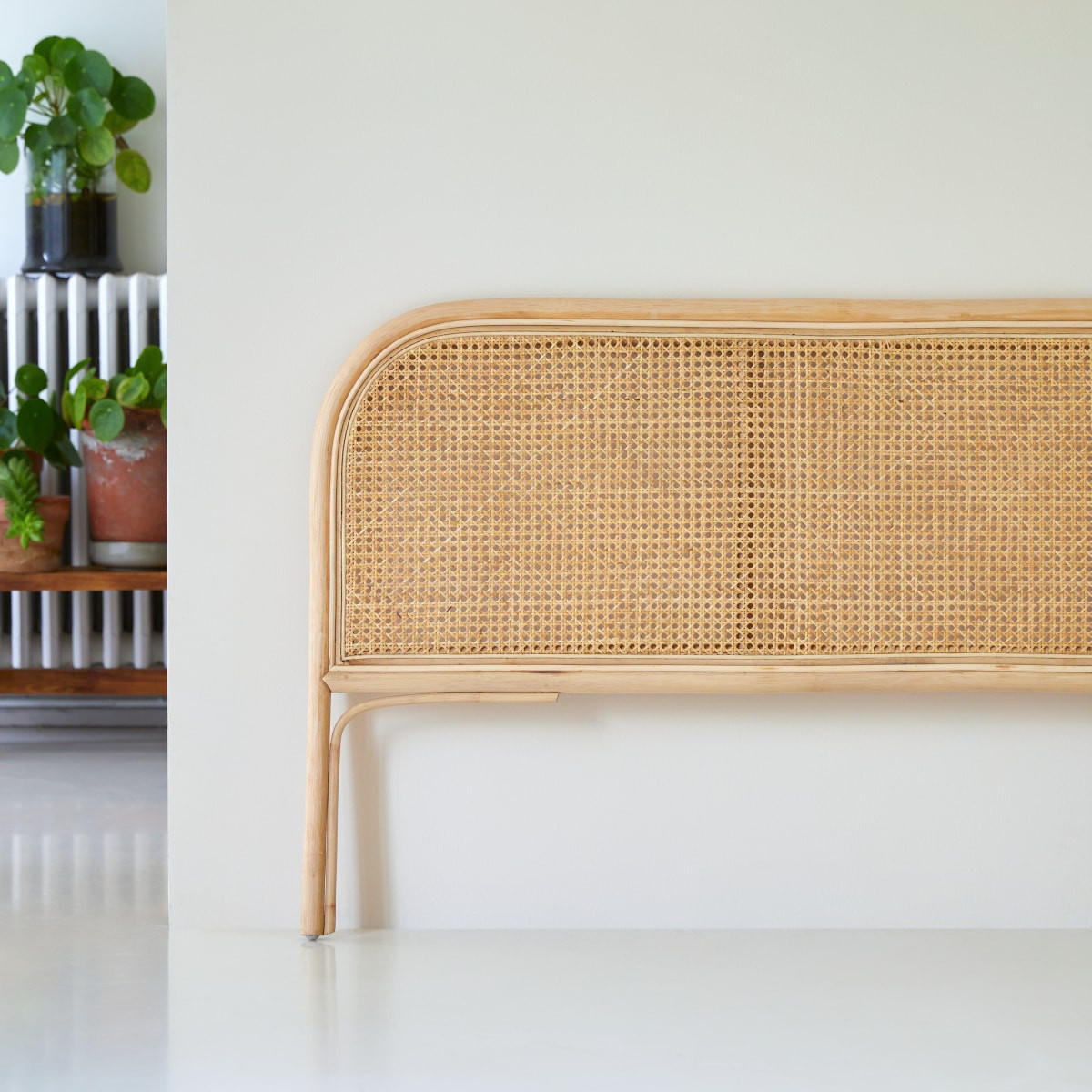 KOPFTEIL Joséphine Natur aus Rattan - Naturfarben, Naturmaterialien (160/80/3cm) - Tikamoon