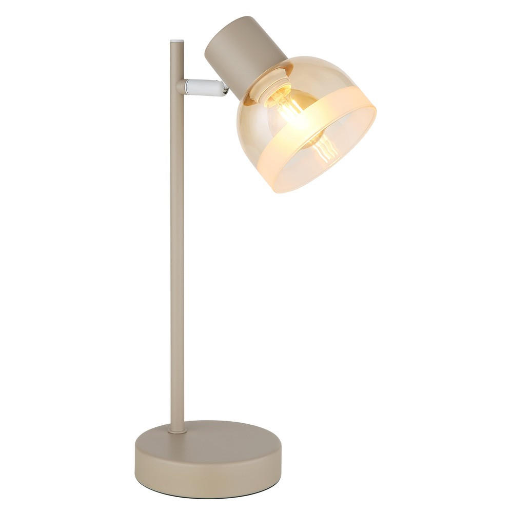 Globo Lighting Tischleuchte Bernstein 12x35x14.5 cm