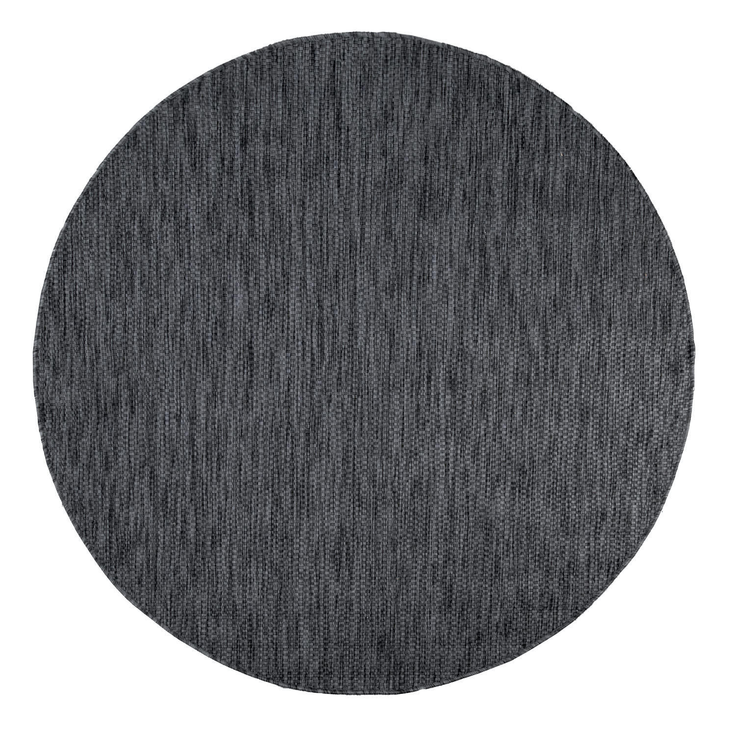 OUTDOORTEPPICH 200/200 VENEDIG 165 - Anthrazit, Kunststoff (200/200cm) - Paco Home