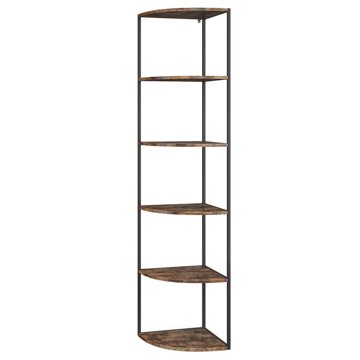 BÜCHERREGAL Fyrk Antikholz 40 x 180 cm - Eichefarben/Schwarz, Holzwerkstoff (40/180/40cm) - Vicco