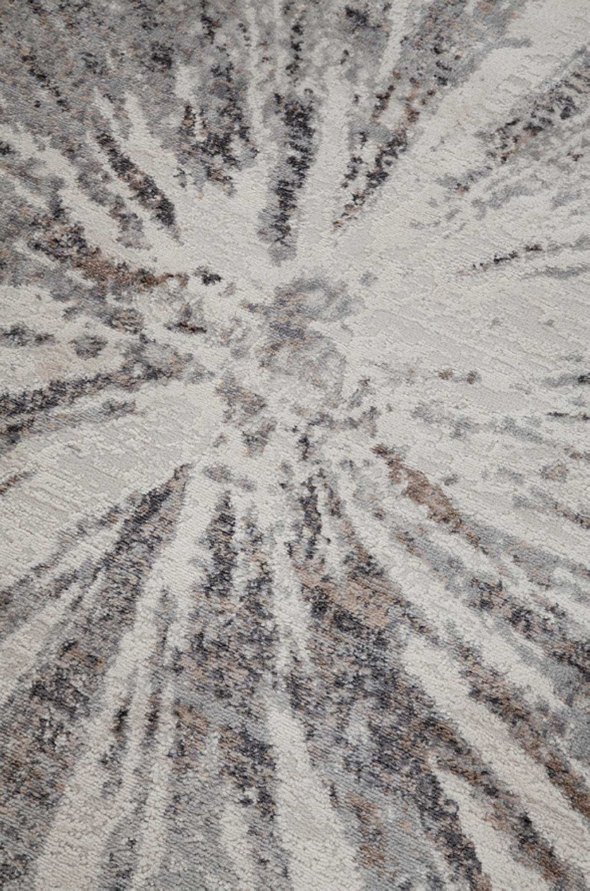 TEPPICH modern Flachgewebe FUJI Grau 160 x 230 cm - Grau, Textil (160/230cm) - Novatrend