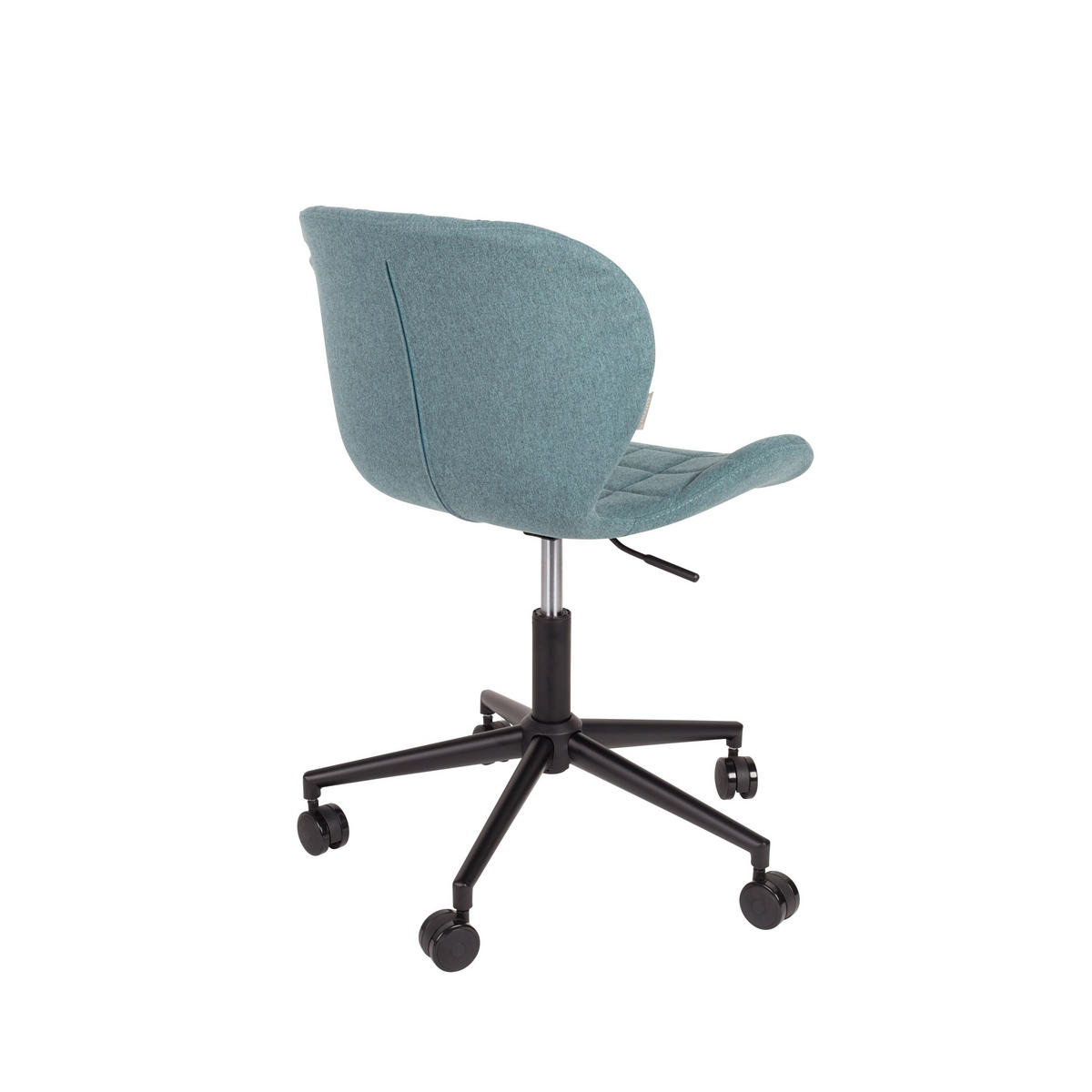 BÜROSTUHL OMG Schwarz/ Blau - Multicolor, Textil (65/76/65cm) - Zuiver