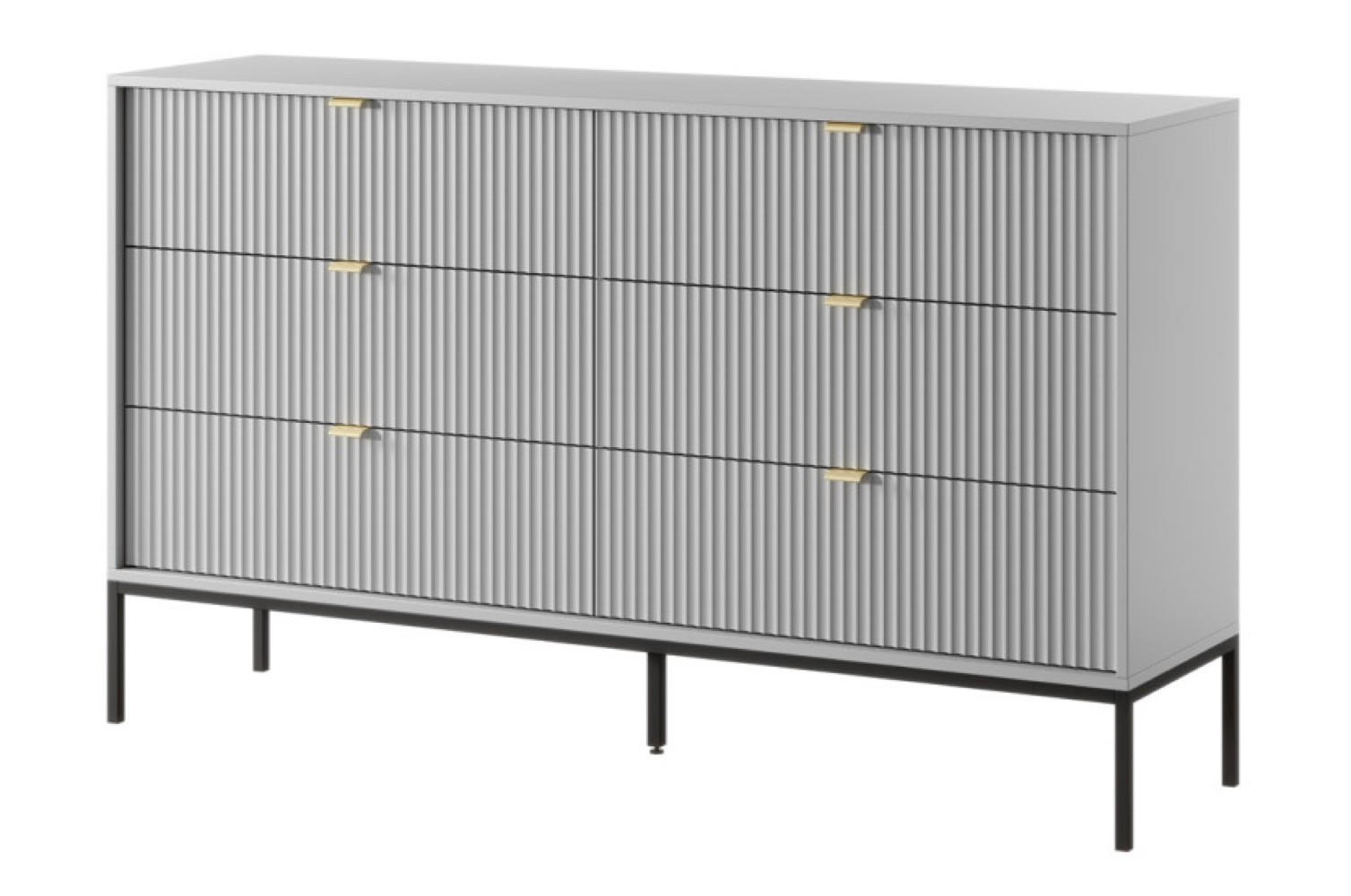 Sepro Meble Sideboard Grau 154x91x39 cm
