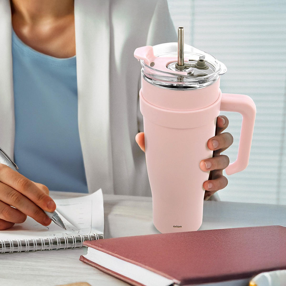THERMOKANNE Rosa 15/15/27 cm 112283 - Pink, Metall (1.2L) - Orion 