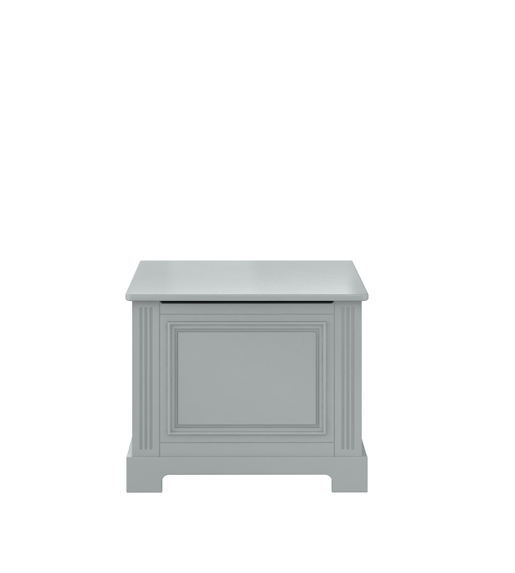 SPIELZEUGTRUHE Ines - Grau, Holzwerkstoff (68/50cm) - RAUMHIRSCH FURNITURE