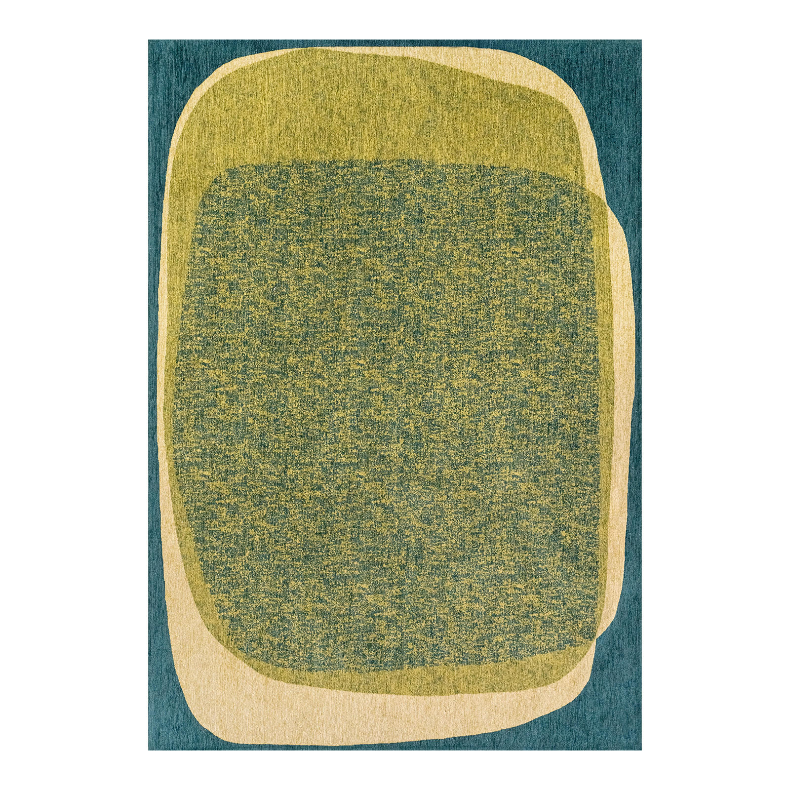 PREPROGA Marble Larch 240/340 cm - zelena, umetna masa/tekstil (240/340cm) - Louis De Poortere