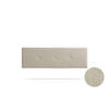 KOPFTEIL gepolstert ALTEA Aqualine 160x50x5 cm - Getoastetes Beige - Moonia - Kaschmir, Holz (160/5/50cm)