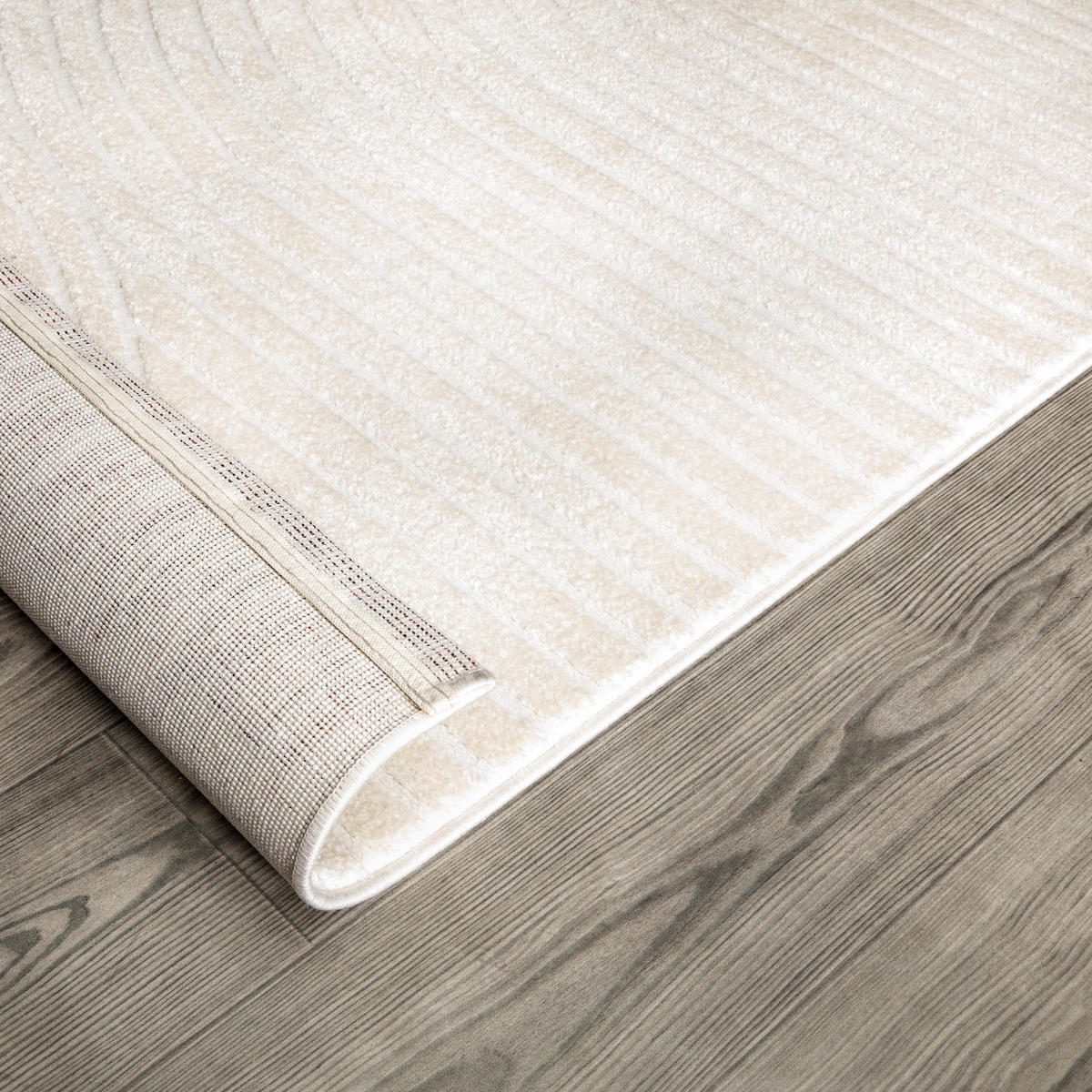 KURZFLORTEPPICH 80/150 cm Luzern 651 - Creme, Textil (80/150cm) - Paco Home
