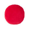 DEKOKISSEN rund rot, Baumwollsamt?40 cm - Rot, Textil (40/40cm) - Homescapes