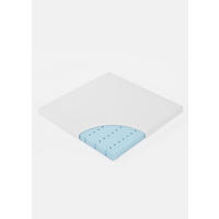 BABYMATRATZE für Laufgitter 100x100 cm, CLOUD Air - Weiß, Textil (98/98cm) - Sämann – make a difference.