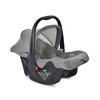BABYSCHALE i-Size Joy grau (40 - 87 cm) verstellbar, Faltdach, Memory-Schaum - Grau, Kunststoff (41/54/66cm) - Lorelli