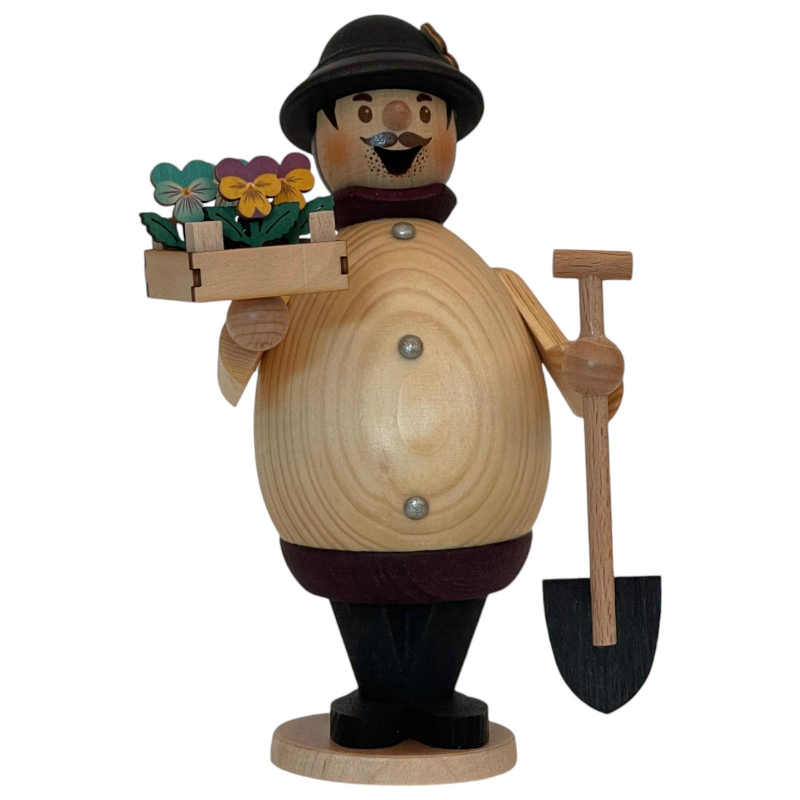 RAUCHMANN Max als Hobbygärtner 16 cm - Multicolor, Holz (10/16/10cm)