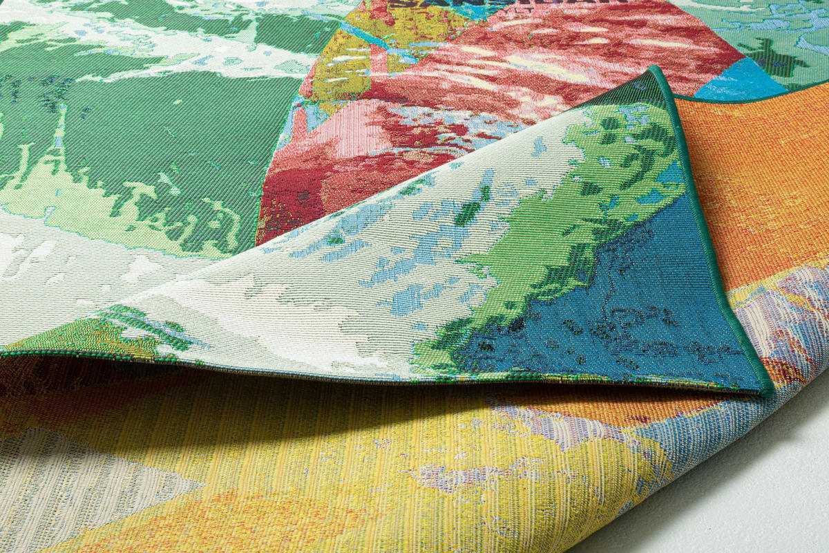OUTDOORTEPPICH Rantum Beach 100x200 cm - Multicolor, Textil (100/200cm) - Sansibar SYLT
