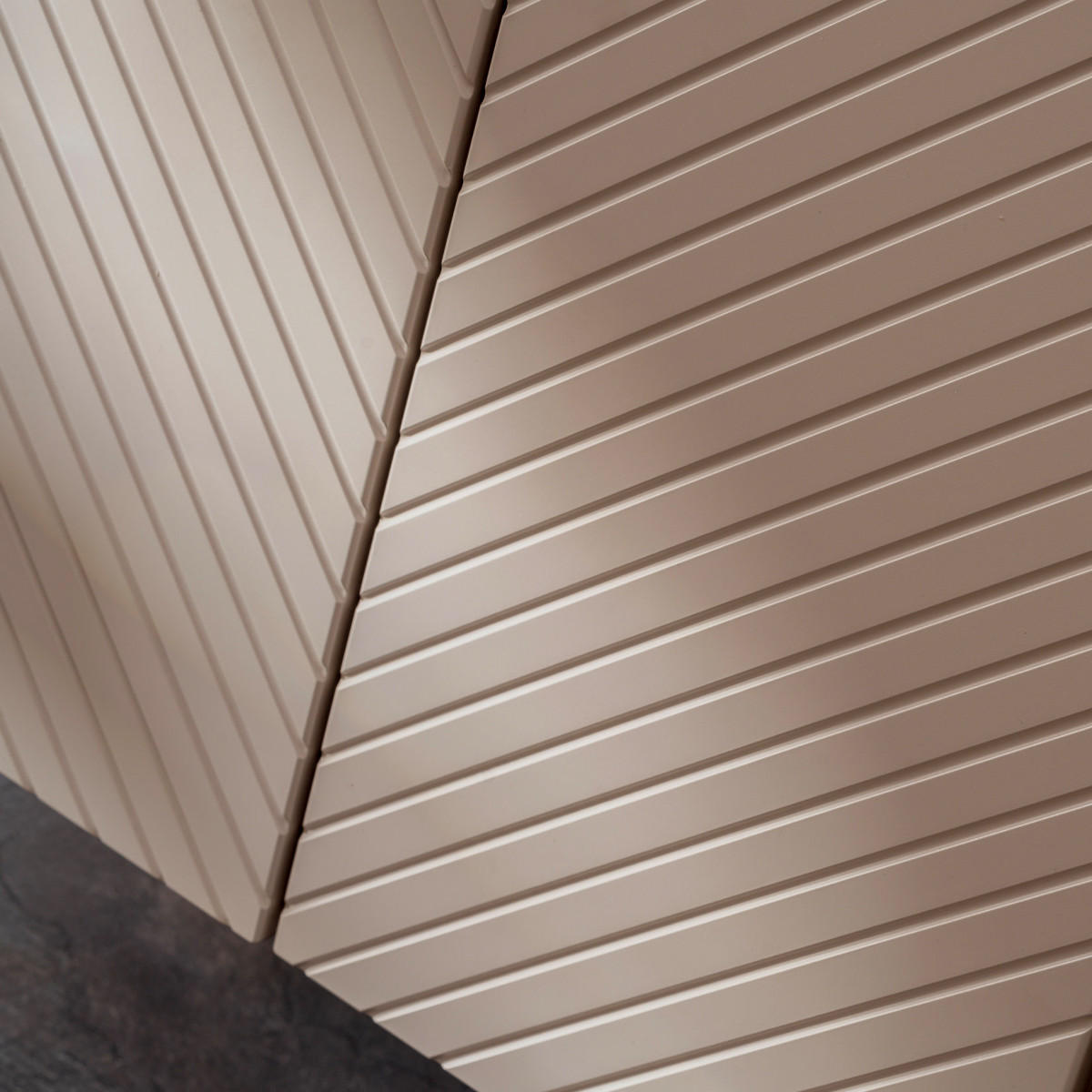 WASCHTISCHUNTERSCHRANK 120cm Manoa Kaschmir - Beige, Holzwerkstoff (120/59/40cm) - Petits-meubles