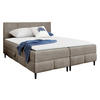 BOXBETT Box Best 2 - Hellbraun/Schwarz, Holz/Holzwerkstoff (160/200cm) - MIRJAN24