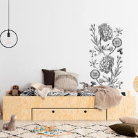 POSTEL 90/190 Tristan Přírodní dřevo - hnědá, dřevo (90/190cm) - Petits-meubles