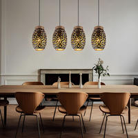 HÄNGELEUCHTE NARRI Metall Schwarz Gold - Schwarz, Metall (90/15/120cm) - Globo Lighting