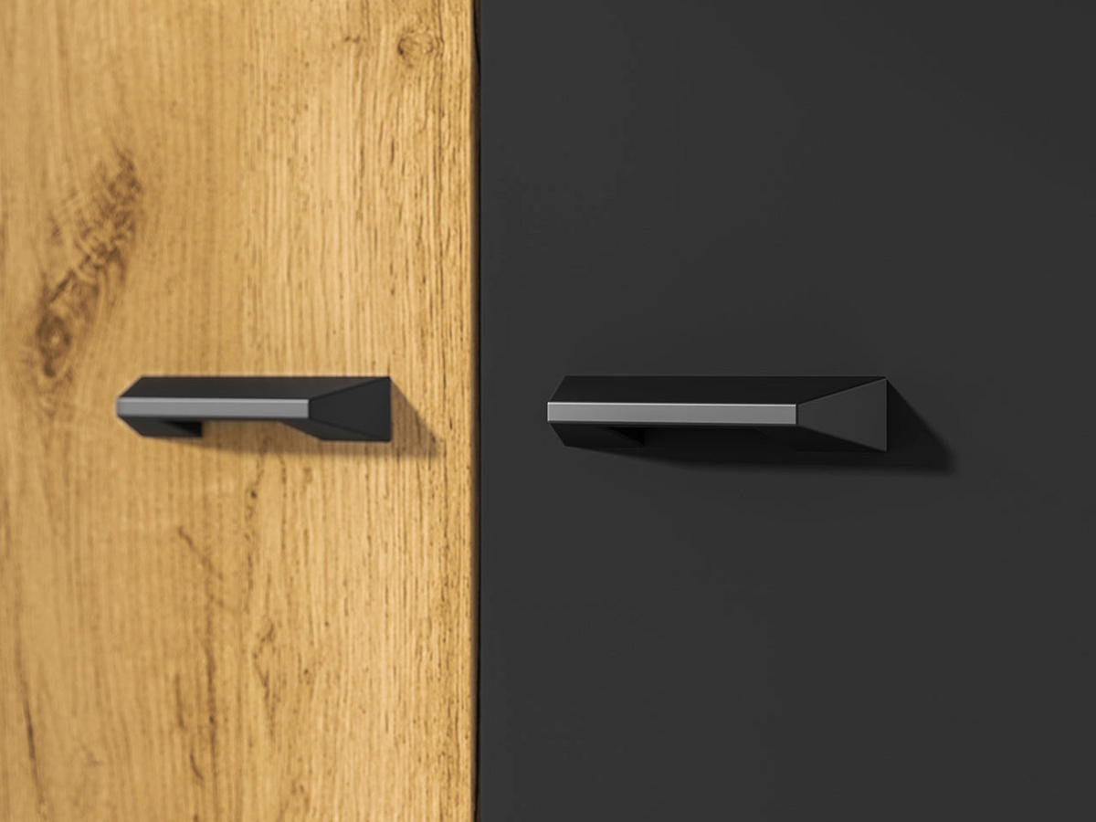 KLEIDERSCHRANK – 120 cm – Colt – Eichefarben – KL-011 - Eichefarben, Holzwerkstoff (120/190/55cm) - hi-markt